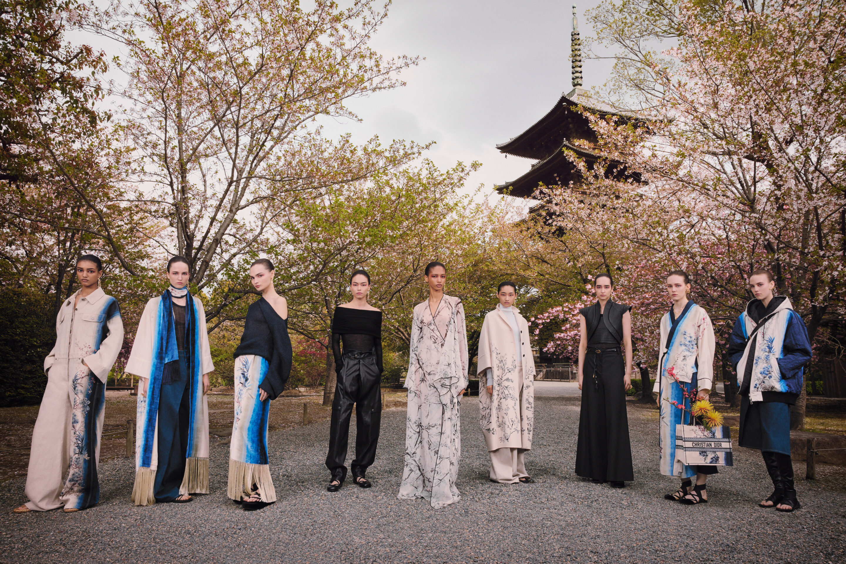 Dior Fall 2025: Una oda poética entre Oriente y Occidente desde Kioto