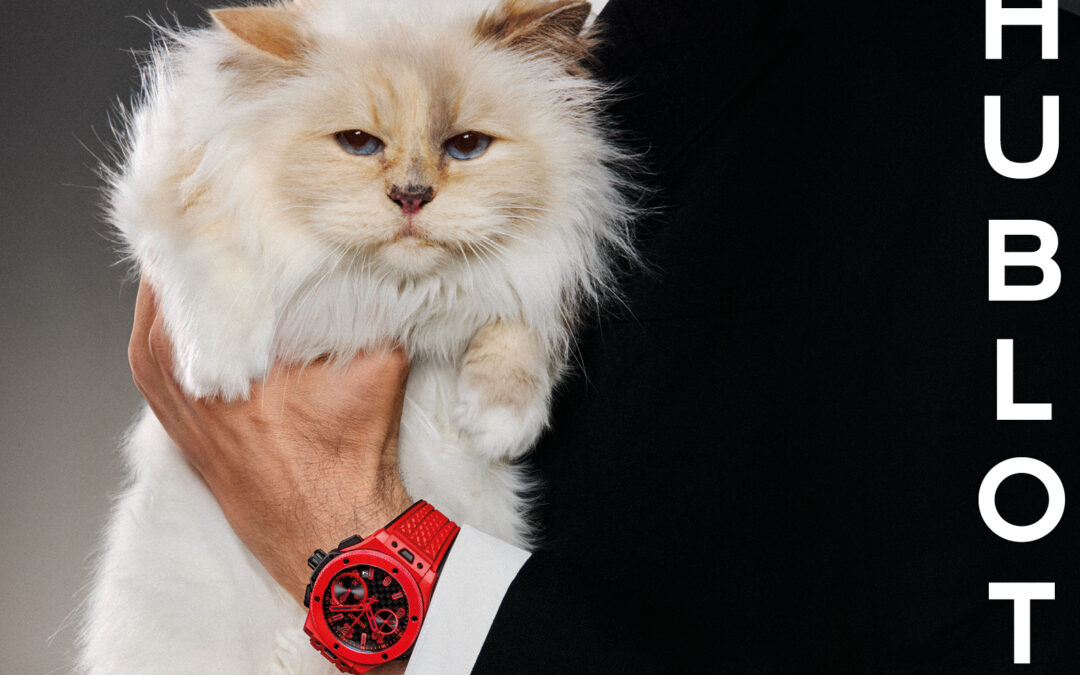 Choupette y Hublot: el encuentro más inesperado y audaz del lujo contemporáneo