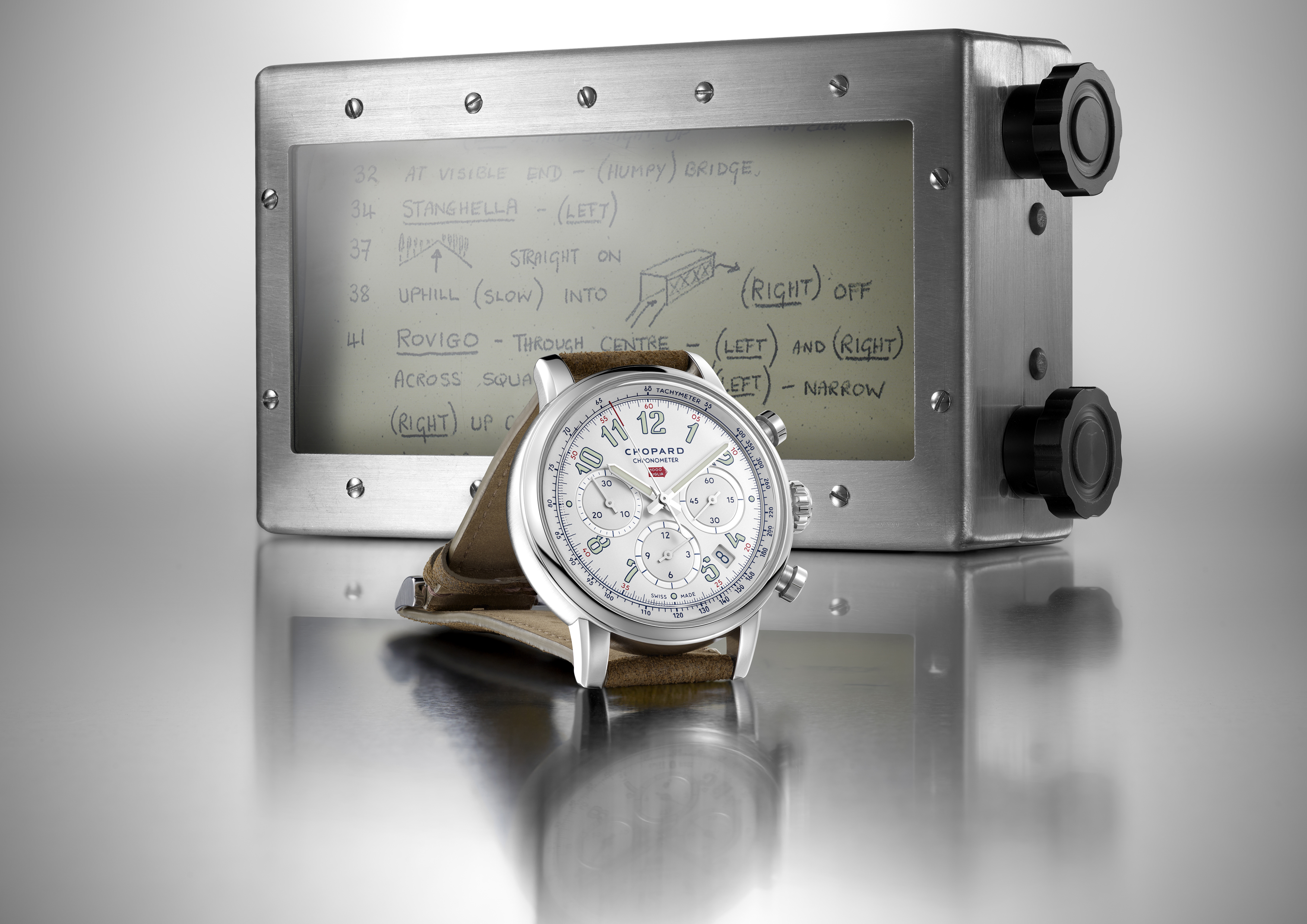 Chopard Mille Miglia Classic Chronograph Tribute to Sir Stirling Moss: un tributo relojero a una hazaña legendaria