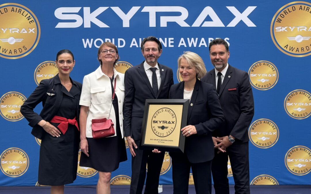 Air France consolida su posición entre las mejores aerolíneas del mundo en los Skytrax World Airline Awards 2025